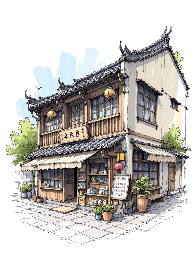 AI Colorize Ancient Architecture in One Click